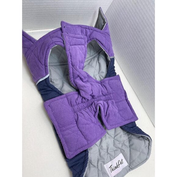 ThinkPet ComfortPro Quilted Dog Vest With Zipper - Picture 6 of 9